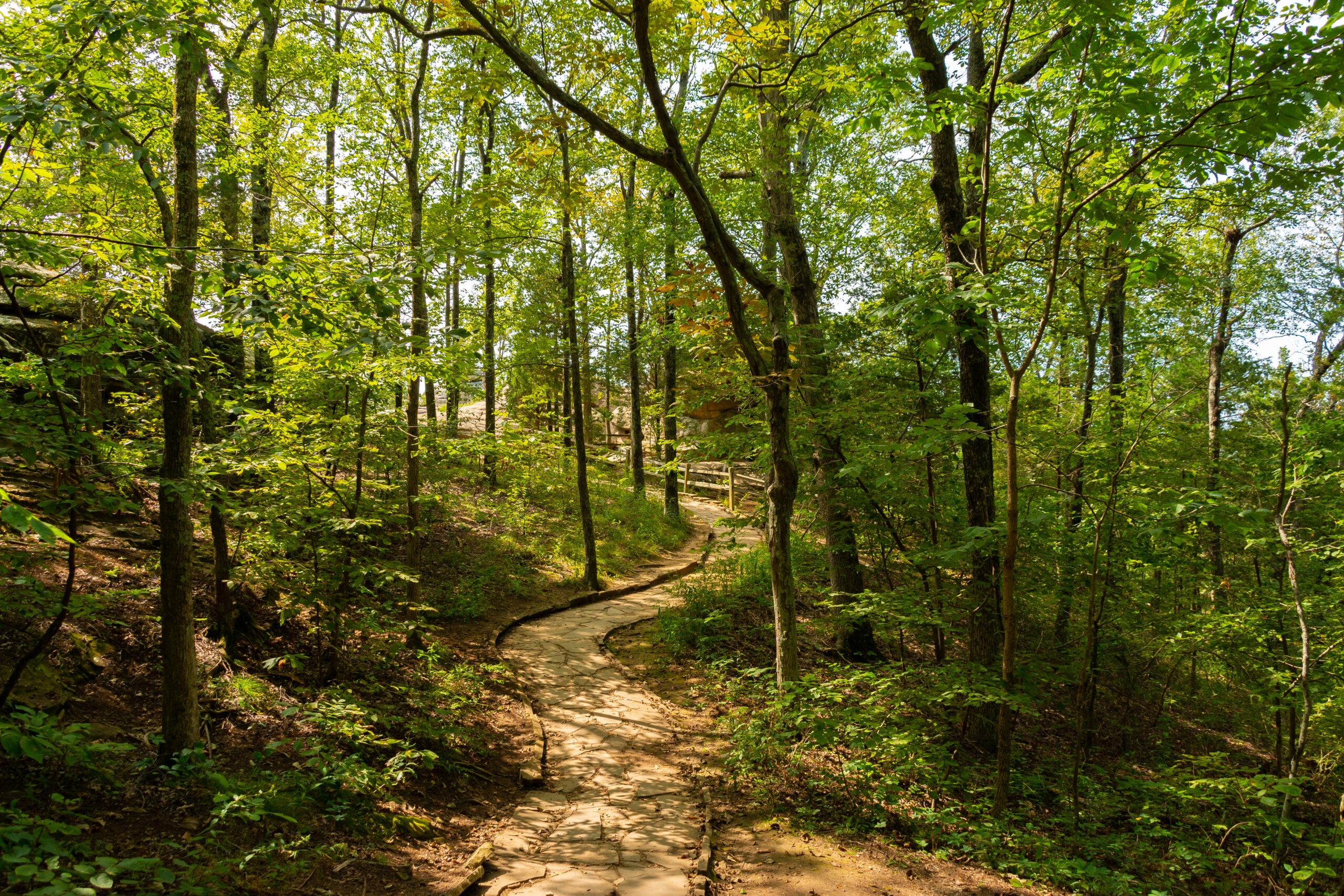 A trail leading to the Garden of the Gods in Herod. Image via Shutterstock. 