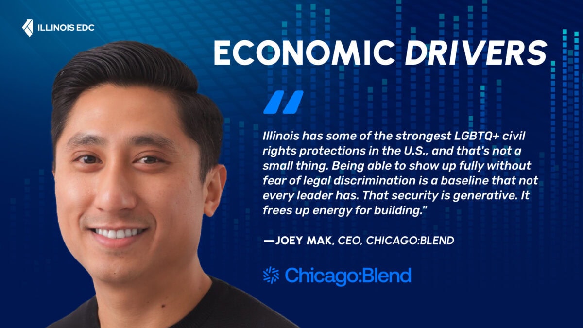 Meet Economic Driver: Joey Mak, CEO, Chicago:Blend